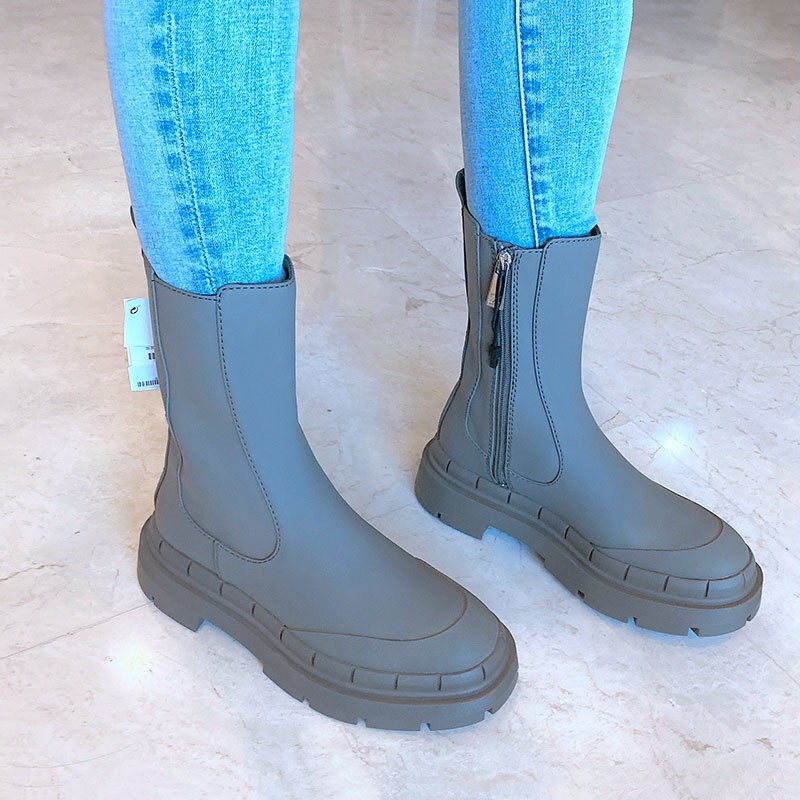 女性用ストリートハイヒールブーツオフィスレディフットウェア