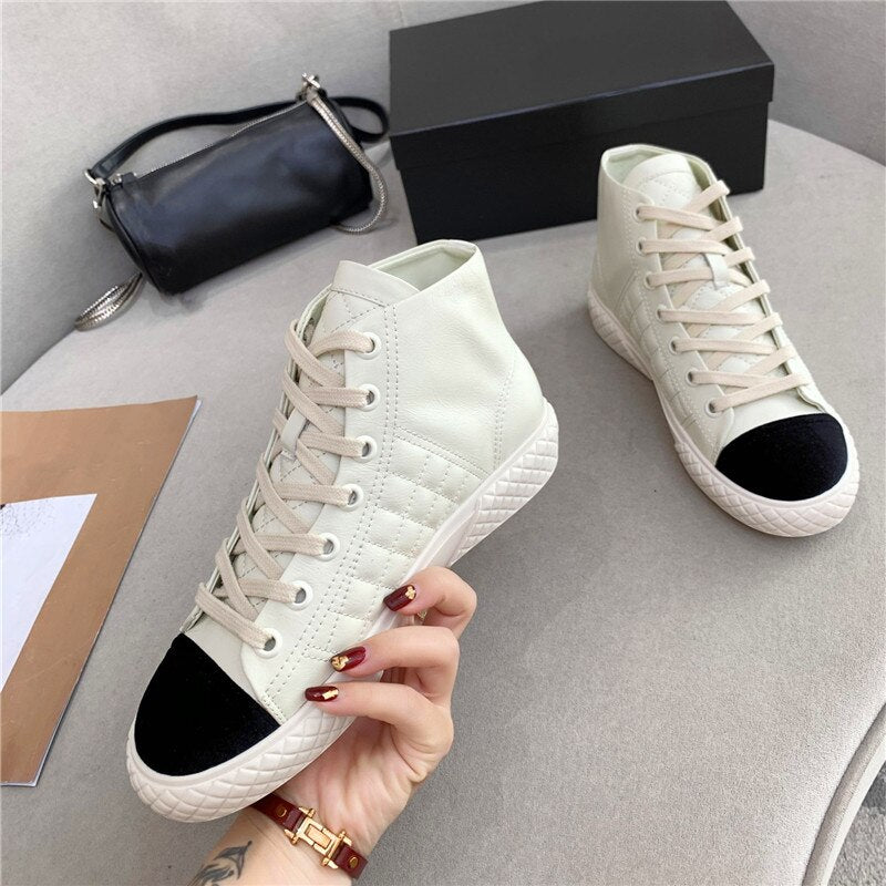 women's single shoes increased thick-soled