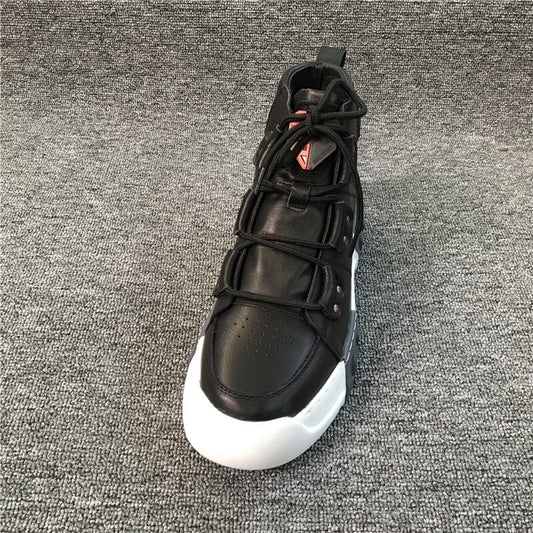 Mens High-Top Outside Rubber Sole Waterproof Sneakers