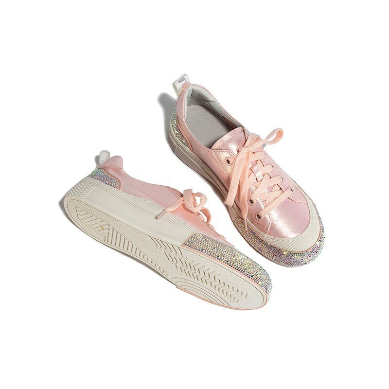 Women Cow Genuine Leather Patchwork Casual Flats Shoes