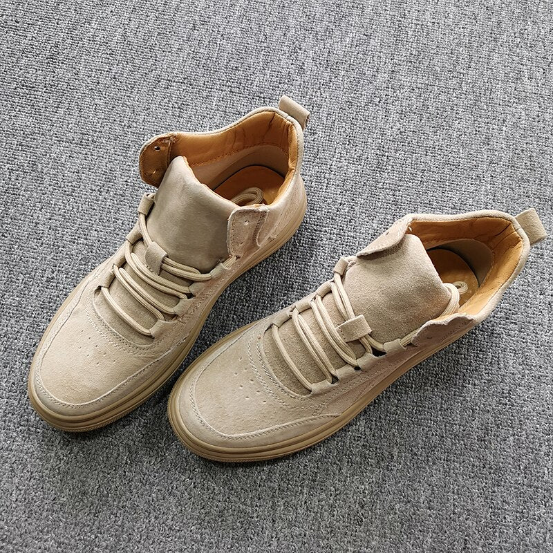 英国スタイルのヴィンテージメンズ新ビジネスアンクルブーツ