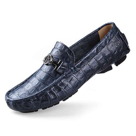 Men Driving Spring Large Size 11 Crocodile Loafers