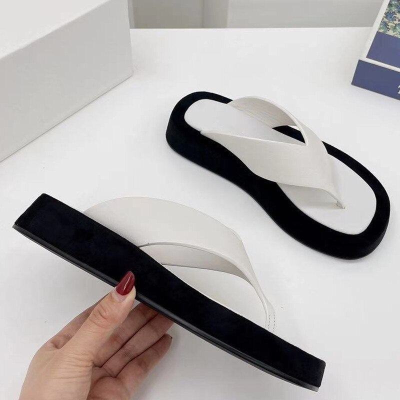 Slides Ladies Leisure Slippers Luxury Designer Chic Woman Shoe