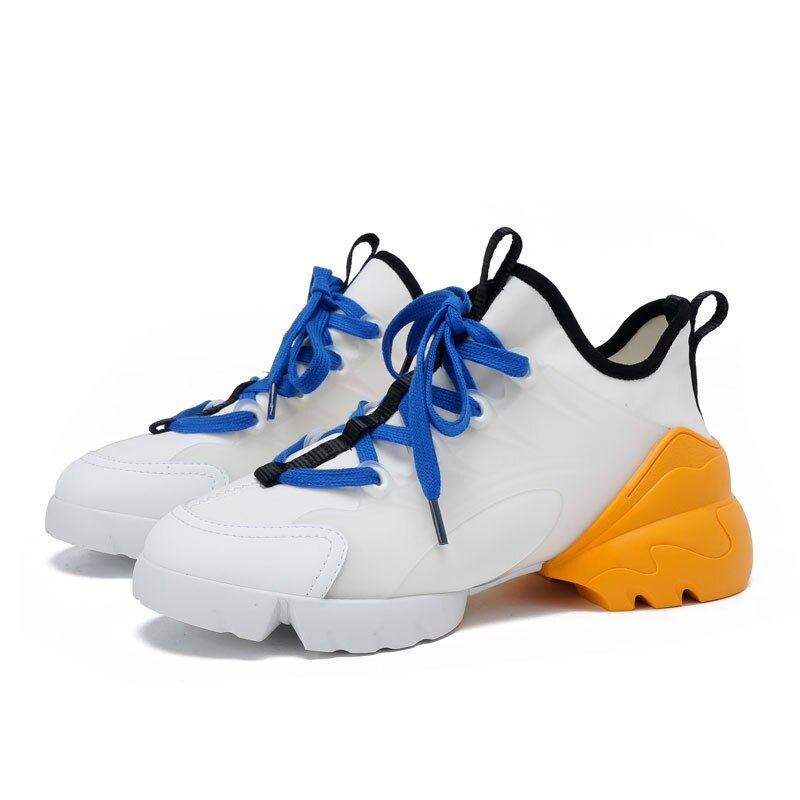 Lace-up Genuine Leather Ladies Sport Shoes