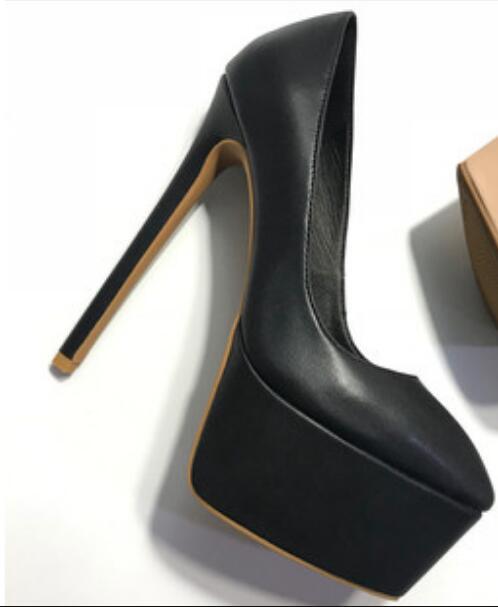 sexy Lady Platform 14 cm super high Heels Pumps