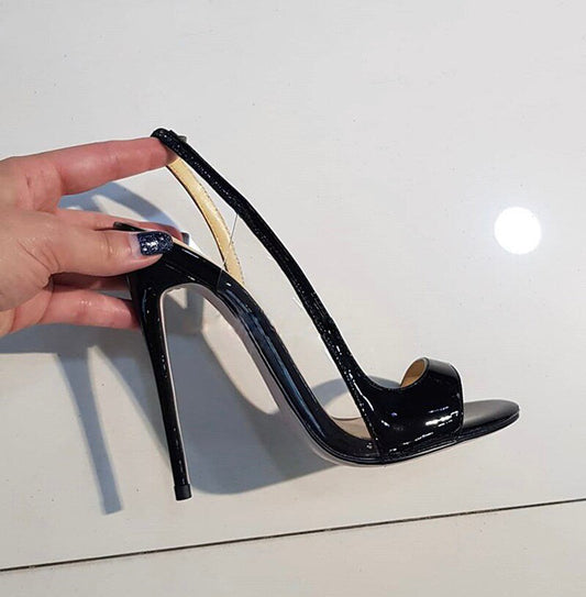 ゴールデン ブリン ラインストーン ストラップ PVC パッチワーク サンダル