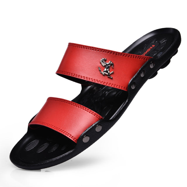 Luxury Brand Casual Shoes Men Sandals Slippers Slides Summer Beach