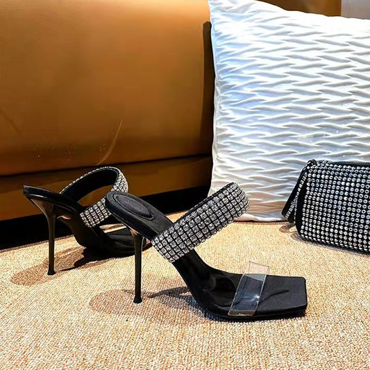 High Heel Women Square head Shoes