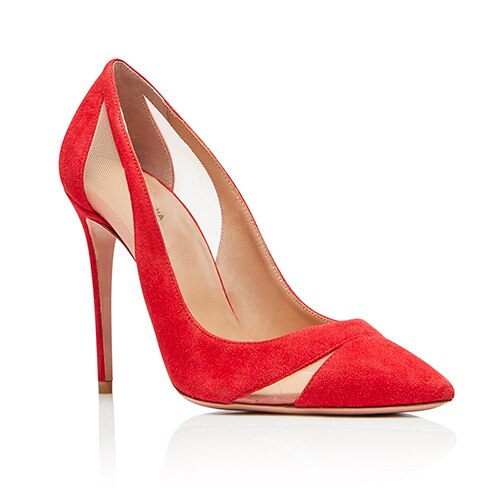 Pointed Toe High Heel Mesh Pumps Womens - LiveTrendsX