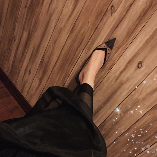 Summer Mesh Wedding Shoes Woman Sexy Strange Heel - LiveTrendsX