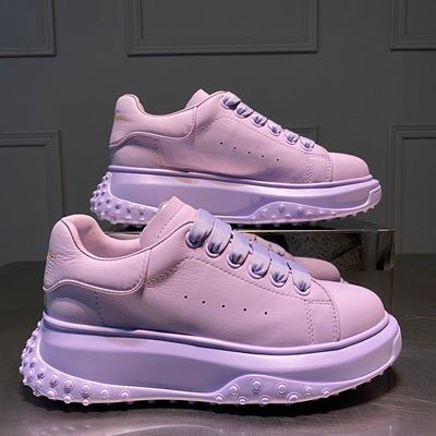 Round Toe Lace - up Waterproof Platform Casual Shoes - LiveTrendsX