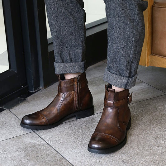 Trendy Breathable Chelsea Boots Comfortable Versatile Short Boots - LiveTrendsX