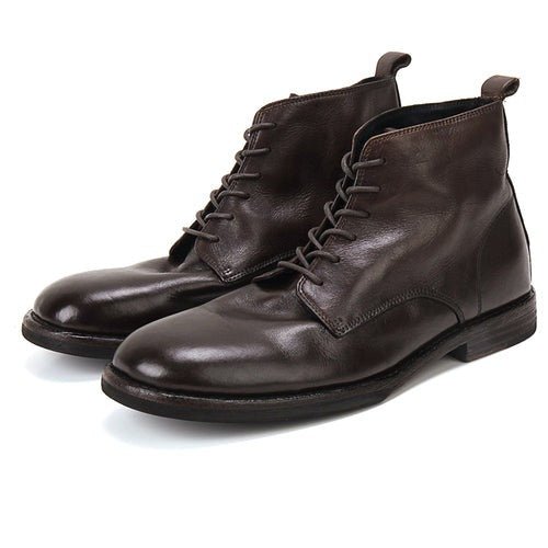 Trendy handmade martin boots with round toe soles - LiveTrendsX