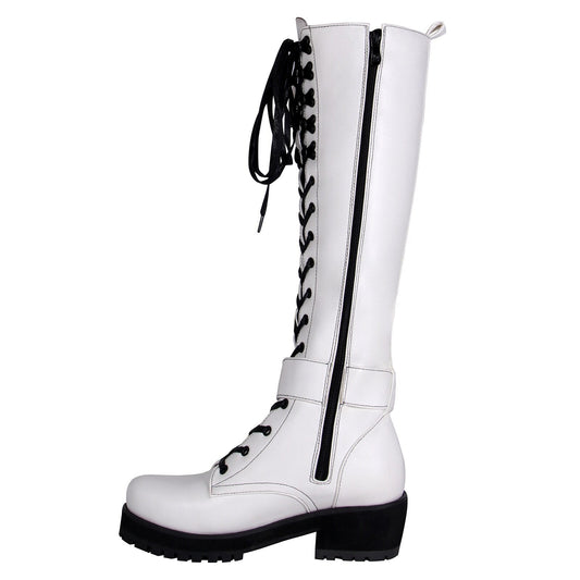 Women Luxury 2022 Platform Solid Street Style Boots - LiveTrendsX