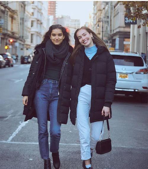 Down jacket + straight trousers, the best outfit for winter! - LiveTrendsX