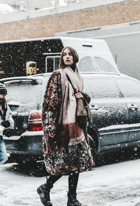 New York street amateurs wear and share, they are also wearing "fur", the matching method is casual and advanced - LiveTrendsX