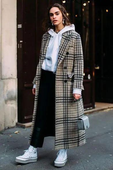 If you will wear plaid clothes this winter, it's really beautiful!