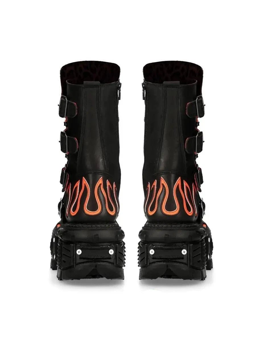 2024 New Women Versatile Retro Dark Punk Style Motorcycle Boots - LiveTrendsX