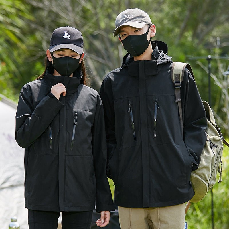 3 - in - 1 Waterproof Windbreaker for Men and Women - LiveTrendsX