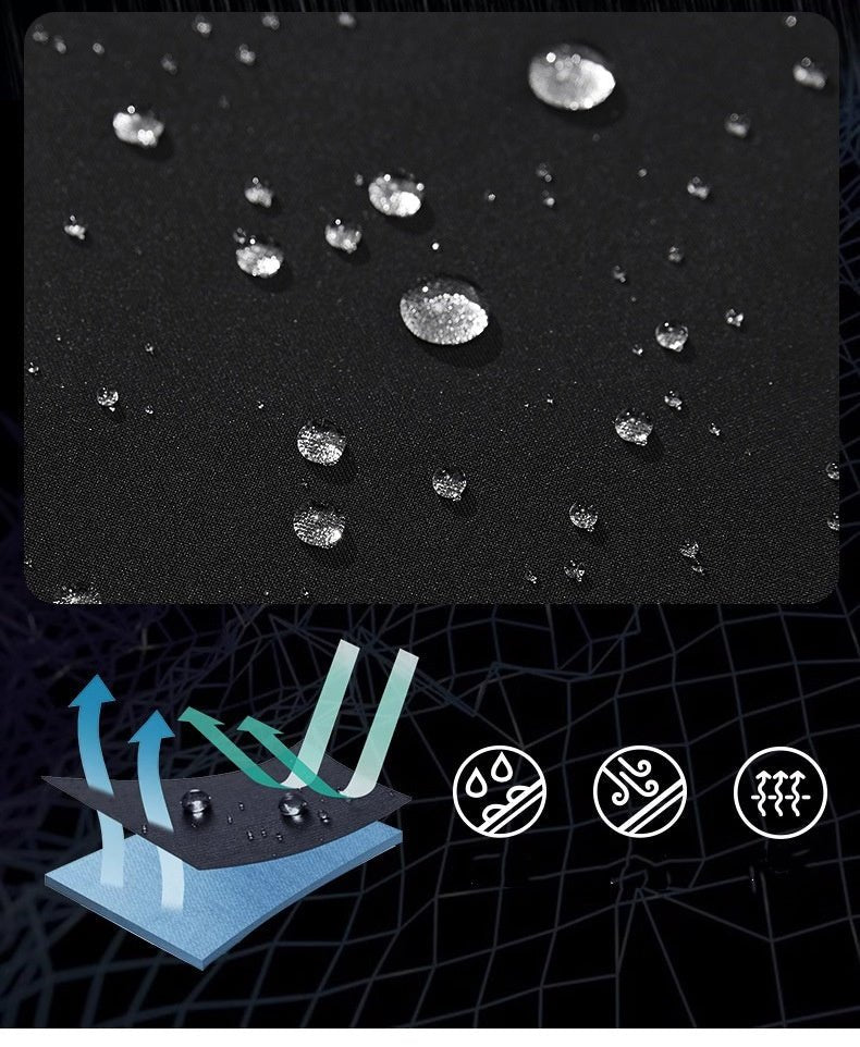 3 - in - 1 Waterproof Windbreaker for Men and Women - LiveTrendsX