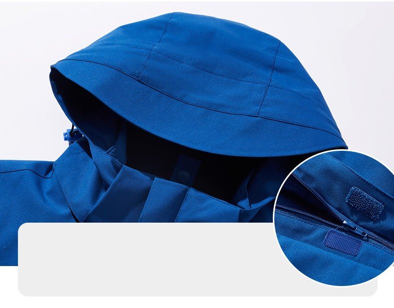 3 - in - 1 Waterproof Windbreaker for Men and Women - LiveTrendsX