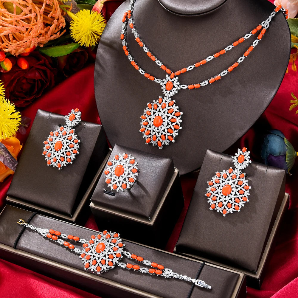 Turquoise Bridal Jewelry Set