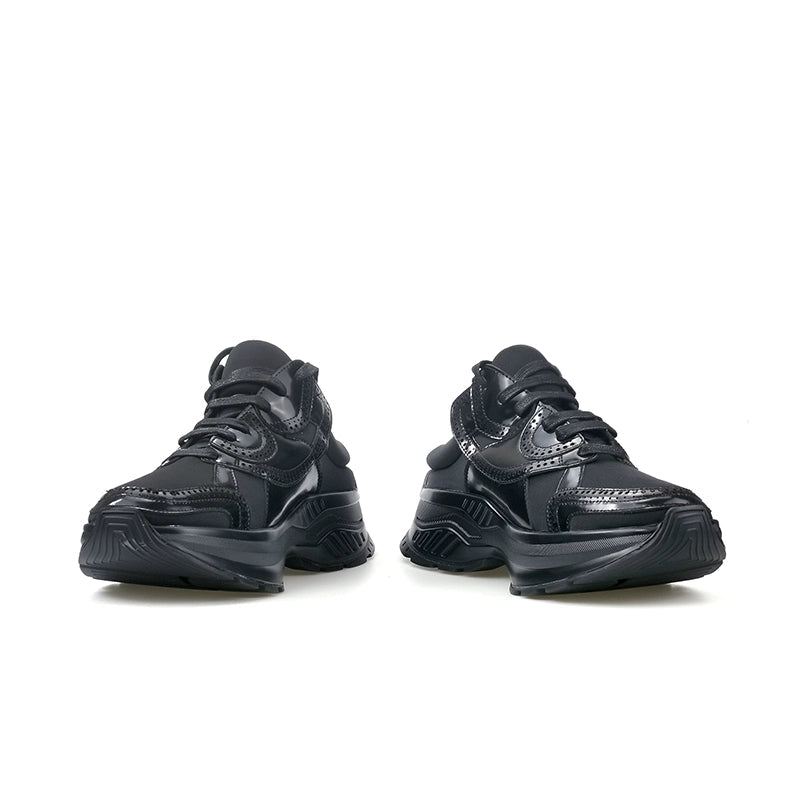 Muller shoes sneakers slingbacks all black slippers dad dragging platform casual shoes men