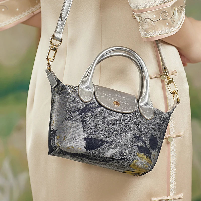 Soft Cloth Material Women Tote Bags Elegant Shopping Totes Stylish Woman Bags for Office Ladies