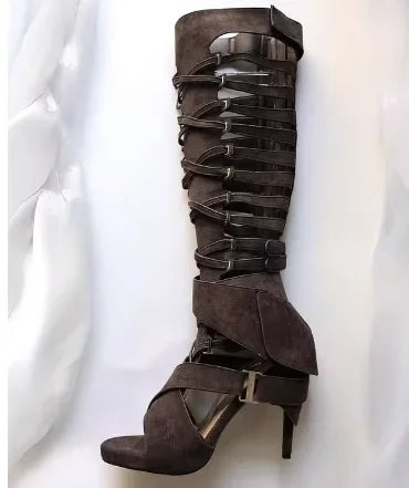 Catwalk Knee-High Thick Heels Fashion Women's Party Casual Long Boots