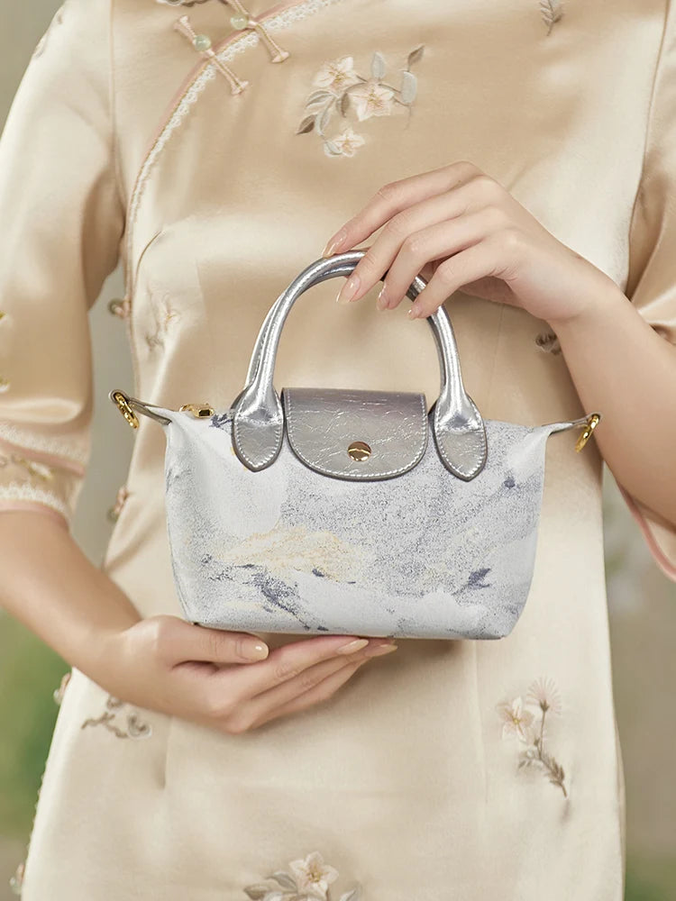 Soft Cloth Material Women Tote Bags Elegant Shopping Totes Stylish Woman Bags for Office Ladies