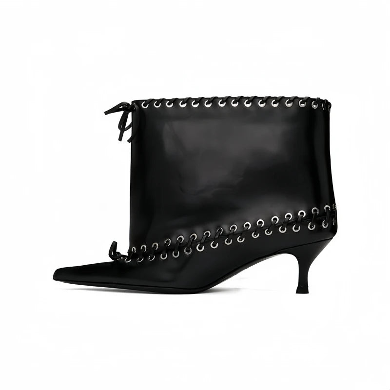 Women's Embellished Cowgirl Boots - Bow Accent Kitten Heel & Wide-Calf Over-The-Knee Luxe Footwear