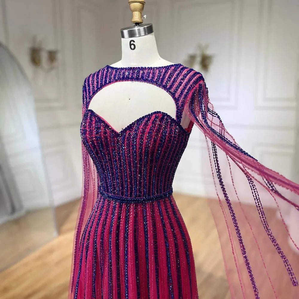 A - Line Dress - Long Beaded Celebrity Style Gowns For Women - LiveTrendsX