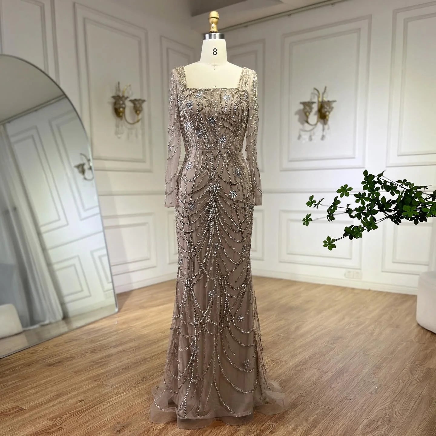 Adorned with Crystals and Beads for Luxury Evening Gatherings - LiveTrendsX