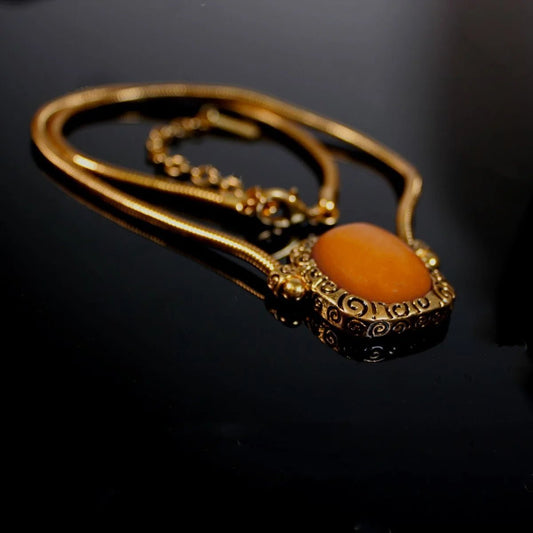 Ancient western vintage advanced sense elegant design temperament necklace retro sugar lady - LiveTrendsX