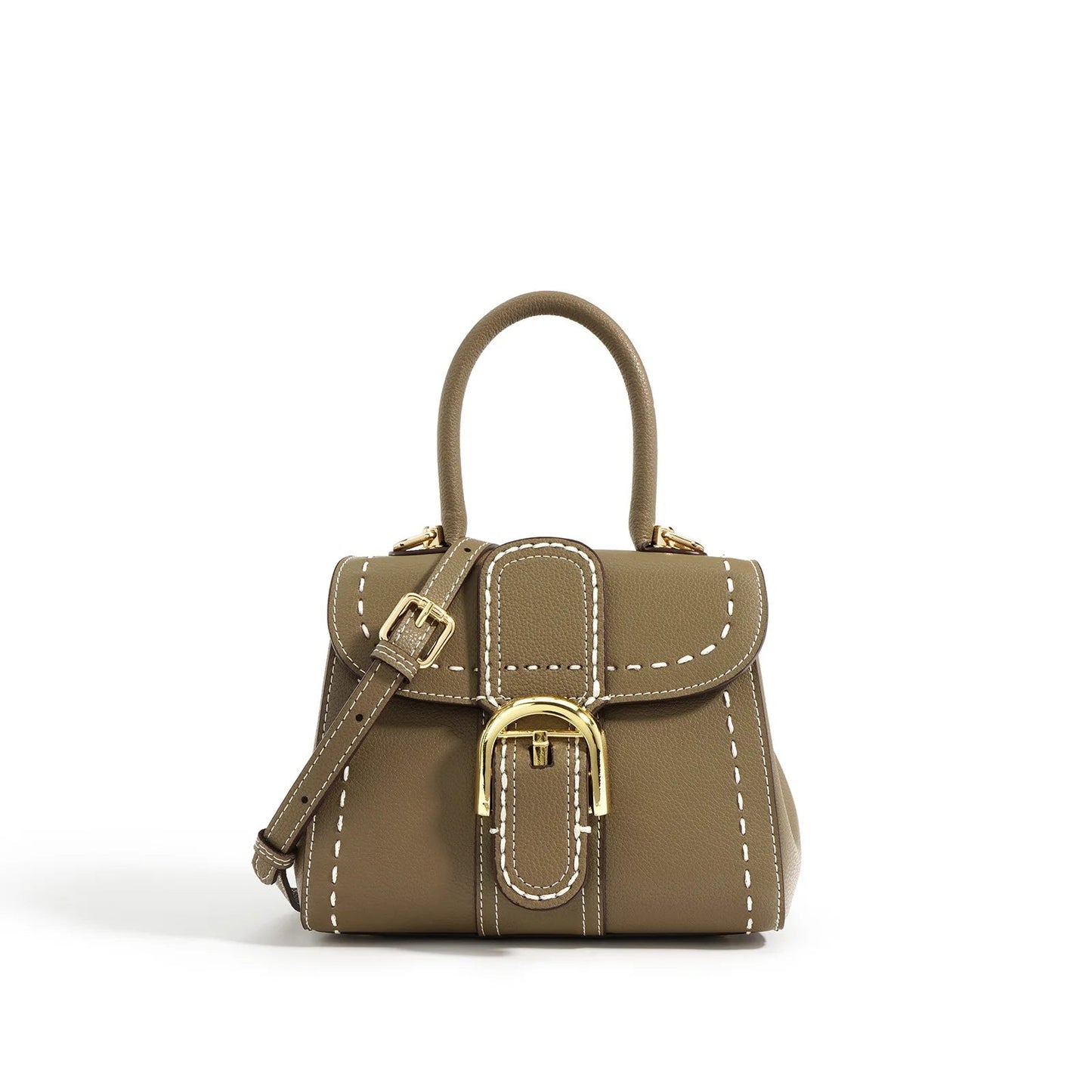 Cowhide Portable One Shoulder Crossbody Bags for Women - LiveTrendsX