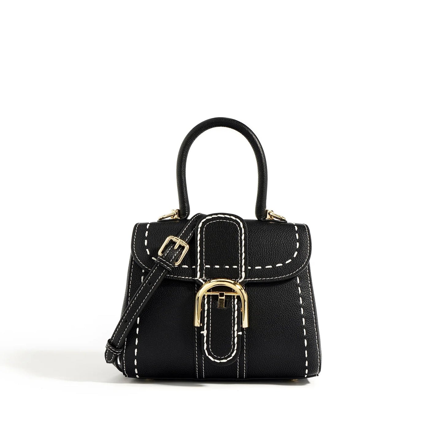 Cowhide Portable One Shoulder Crossbody Bags for Women - LiveTrendsX