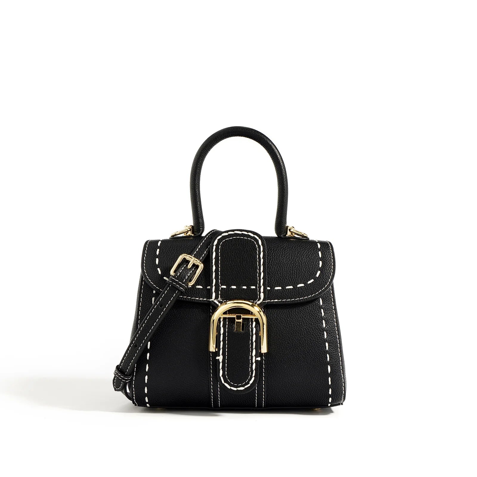 Cowhide Portable One Shoulder Crossbody Bags for Women - LiveTrendsX