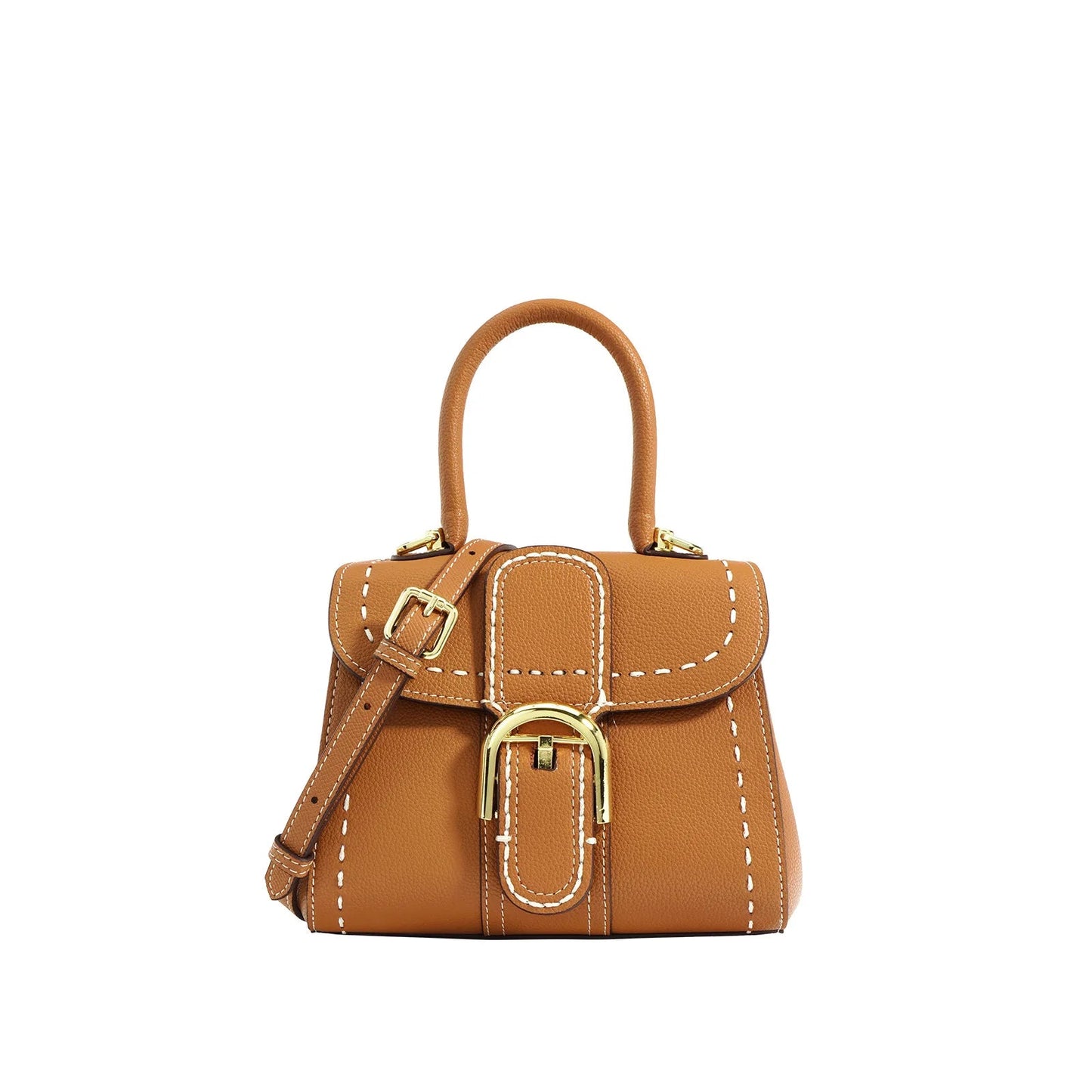 Cowhide Portable One Shoulder Crossbody Bags for Women - LiveTrendsX