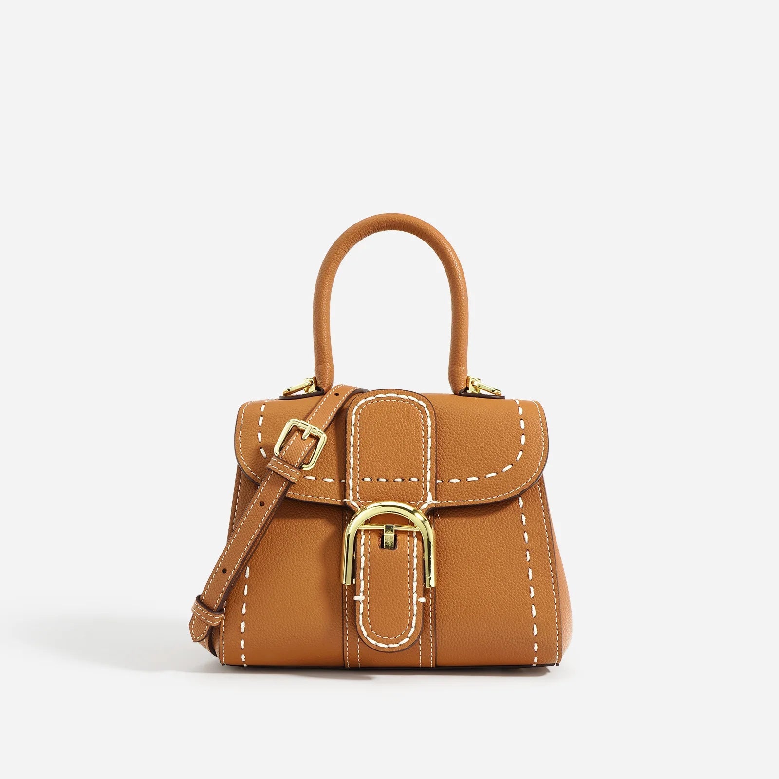 Cowhide Portable One Shoulder Crossbody Bags for Women - LiveTrendsX