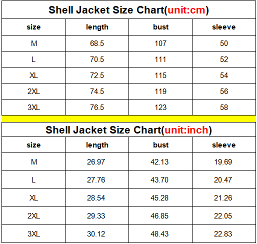 GB/T32614 - 2016 Hard Shell Outdoor Jacket for Men and Women - LiveTrendsX