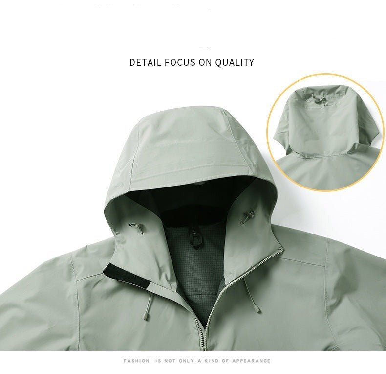 Lightweight Waterproof Shell Jacket for Men - LiveTrendsX