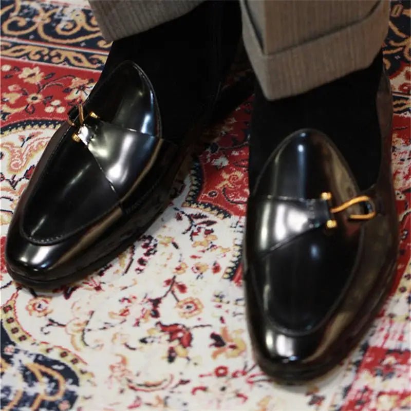 Men's Leather Ankle Boots Classic British Style - LiveTrendsX