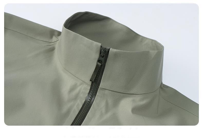 Men's Lightweight Outdoor Waterproof Shell Jacket - LiveTrendsX