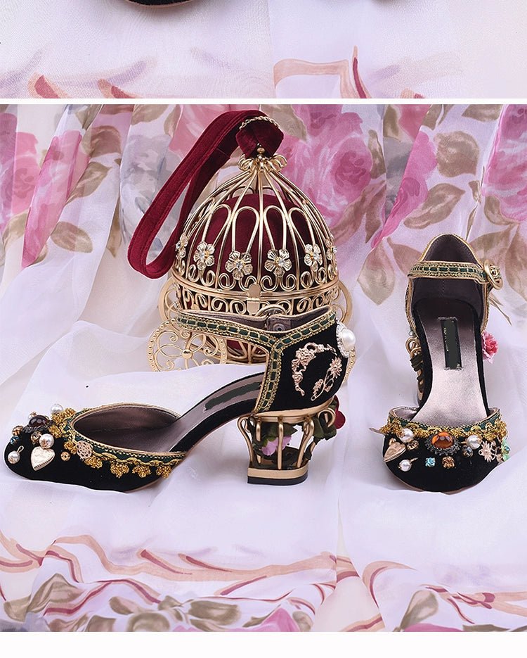 Regal Adorned Mary Janes Women Shoes - LiveTrendsX