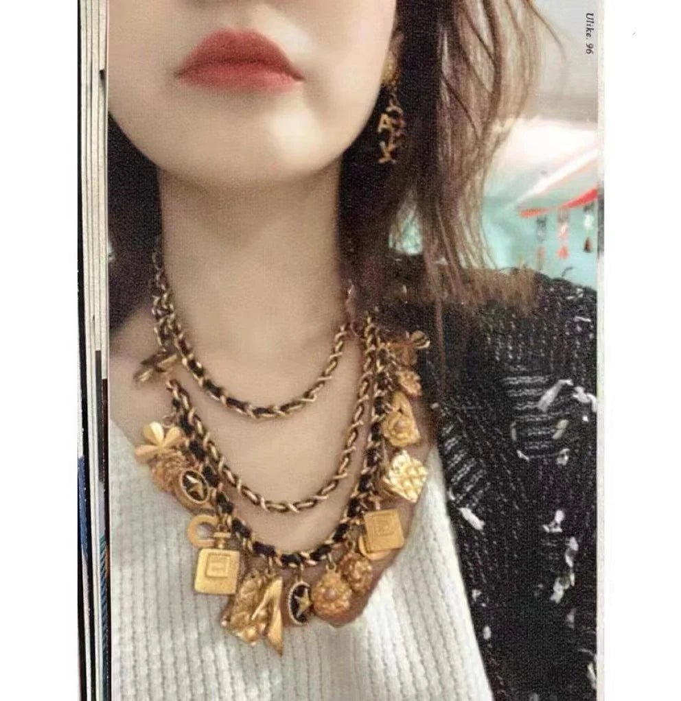 Vintage High End Necklace Bracelet and Brooch Sets Jewelry Gift For Women - LiveTrendsX
