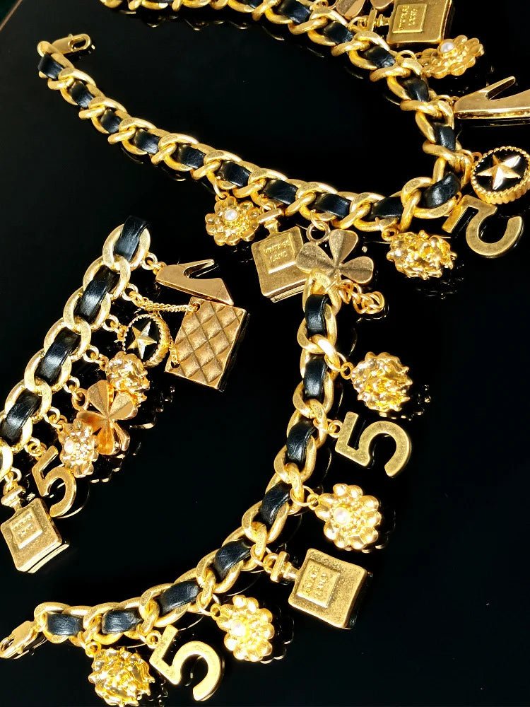 Vintage High End Necklace Bracelet and Brooch Sets Jewelry Gift For Women - LiveTrendsX