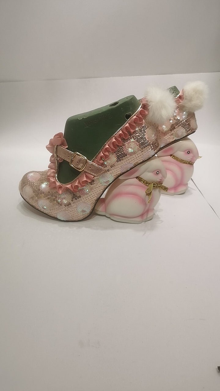 Whimsical Bunny - Heel Mary Janes - LiveTrendsX