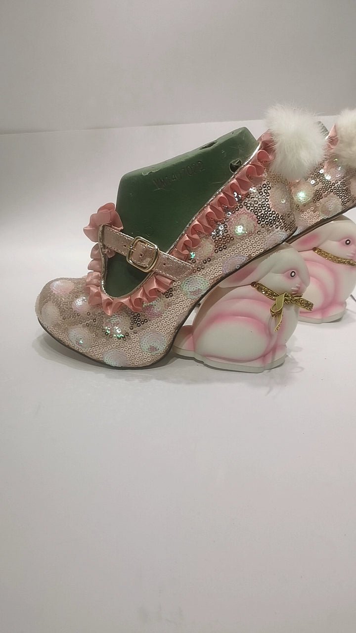 Whimsical Bunny - Heel Mary Janes - LiveTrendsX