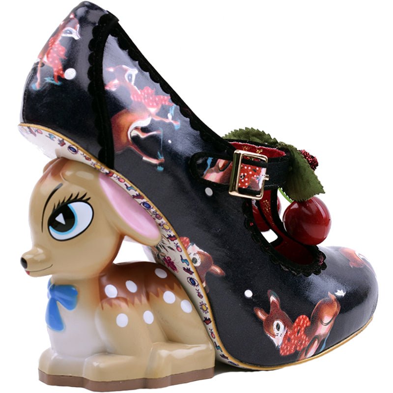 Whimsical Deer - Inspired Chunky Heels - LiveTrendsX