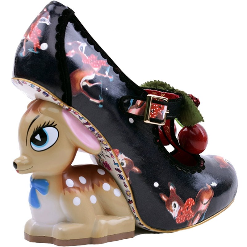 Whimsical Deer - Inspired Chunky Heels - LiveTrendsX
